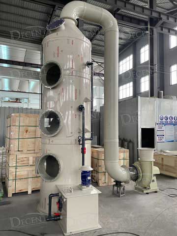 new acid scrubber tower part 1