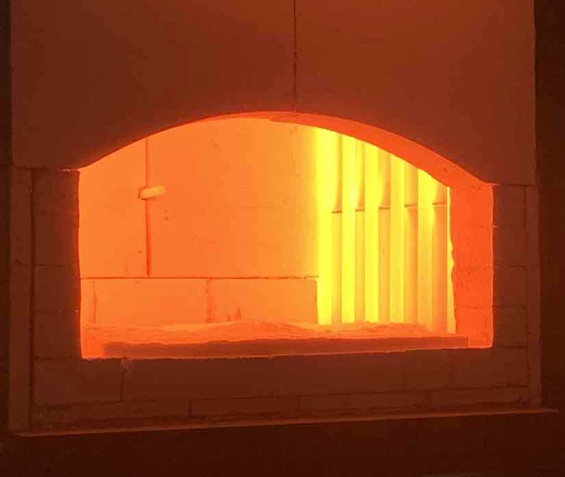 fire assay muffle chamber